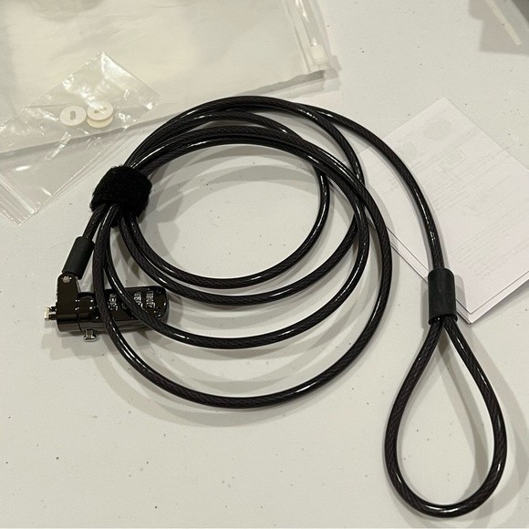 Bodyguard Digit Password Steel Security Cable Lock For Laptop Black Brand New - Picture 2 of 9